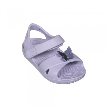  Crocs Sandal Crocband Strap Sandal PS 206245-530 Μωβ