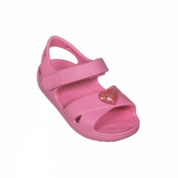 Ροζ Crocs Sandal Crocband Strap Sandal 206245-669