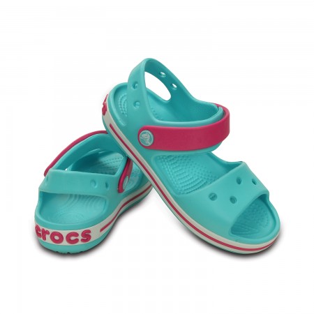 Γαλάζιο πέδιλο Crocs 12856-4FV crocband sandal kids pool