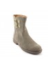 Γκρι suede μποτάκι Aby Shoes Aby770
