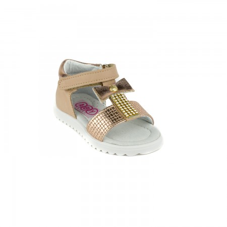 Μπεζ πέδιλο Aby Shoes ABY 713