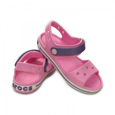 Ροζ πέδιλο Crocs 12856-6ML crocband sandal kids carnation