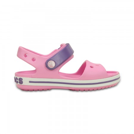 Ροζ πέδιλο Crocs 12856-6ML crocband sandal kids carnation