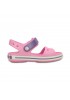 Ροζ πέδιλο Crocs 12856-6ML crocband sandal kids carnation