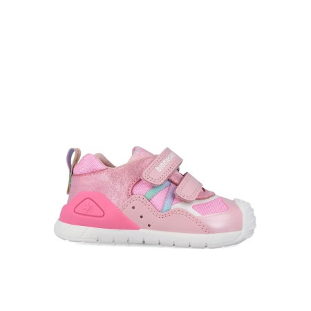 Biomecanics Παιδικά Sneakers Ανατομικά με Σκρατς Ροζ 262103-A032 Biomecanics Παιδικά Sneakers Ανατομικά με Σκρατς Ροζ 262103-A032