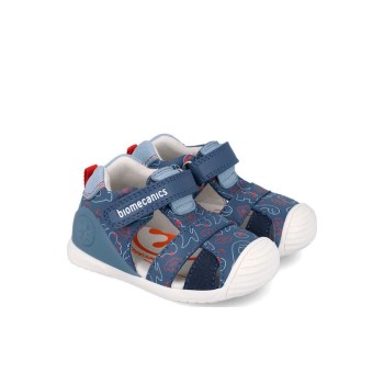 Biomecanics Παπουτσοπέδιλα Ανατομικά Μπλε 262125-A556